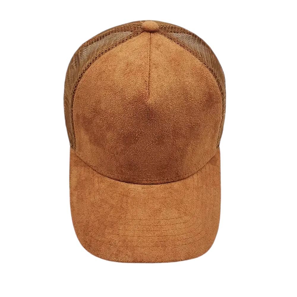 Suede Trucker Cap