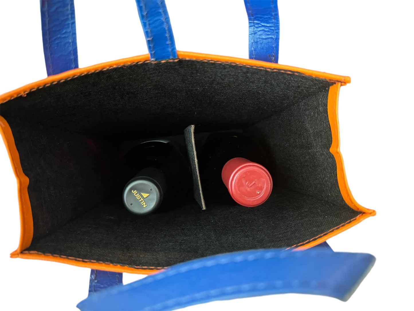 2-Bottle Leather Wine Carrier