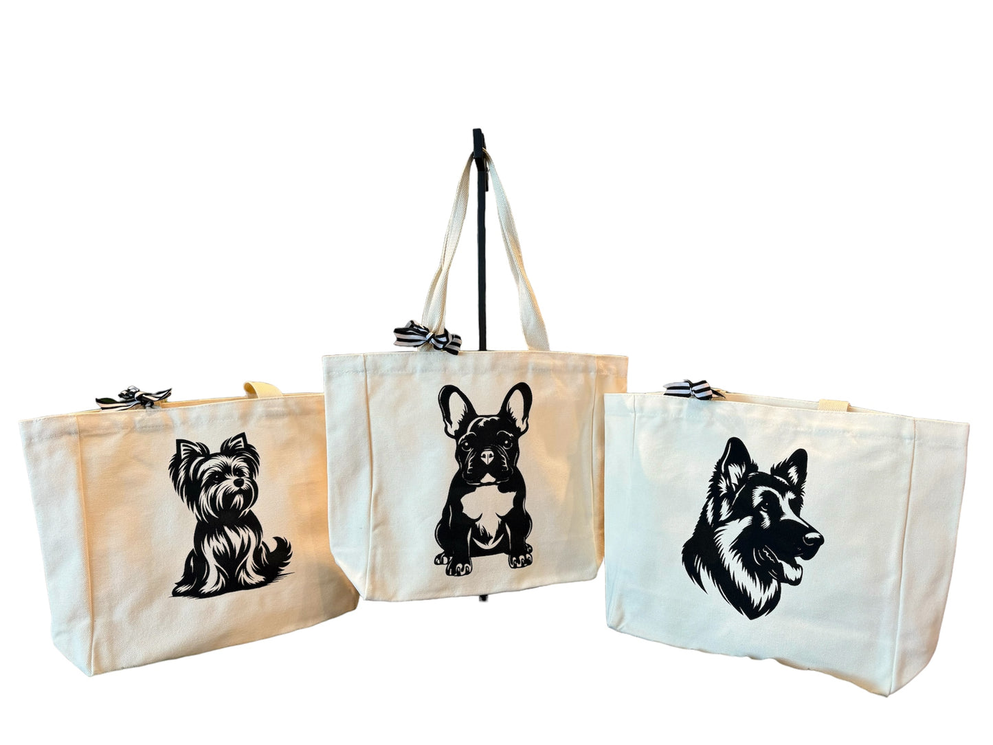 Canvas Tote Bag for Dog Lovers